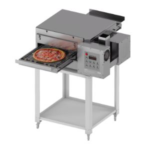 Конвейерная печь HTBX-42
Печь прекрасно подходит для выпекания пиццы, осетинских пирогов, хачапури, хычинов и иной мелкой выпечки.
 Все пиццы и выпечка пропекаются по установленному стандарту, который исключает возможность пережигания. Продукт невозможно забыть в печи или «вытащить не вовремя».

   Производительность.
   Диаметр 40см — 26 пицц в час.
   Диаметр 33см — 31 пицца в час.
   Диаметр 21см — 49 пицц в час.
Данные получены практическим путём на пиццах компании Автосуши-Автопицца.

 Технические характеристики:
- Вес   87 кг
- Габариты  1350 х 830 х 395 мм.
-Ширина конвейера 420 мм
- Напряжение 380 В
- Потребляемая мощность от 3,5 до 8,5 (пиковая) кВт
- Количество запоминаемых программ 4