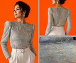 Celestia Luxe Блуза с пайетками Couture