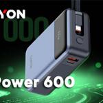 CANYON OnPower 600 — мощный и удобный пауэрбанк для бизнеса и путешествий