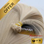 Flat-Tip Hair Extension Straight Nasa Hair 60ASH Color 0072