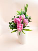 Букет из свечей Тюльпаны, 5 шт Б08