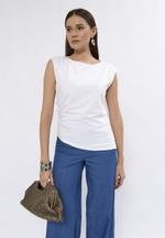 Блуза-топ CHLOE белого цвета THE CODE MONE