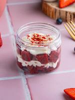 Десерт "красный бархат" Хореография Вкуса 004