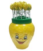 Карамель на палочке "Лимончик" 6*100*14г