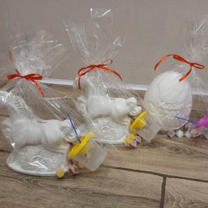 Гипсовые Копилки-Раскраски