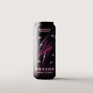 &#34;Potion Super Fitness Вишня-Кола — Функциональный Энергетический Напиток без Сахара, 450 мл

Погрузитесь в мир активного образа жизни с Potion Super Fitness Вишня-Кола, вашим идеальным спутником для спортивных достижений и поддержания здоровья! Этот уникальный функциональный напиток обладает мощной формулой и предлагает множество преимуществ:

Преимущества Potion Super Fitness Вишня-Кола:
- Без сахара и калорий: Наслаждайтесь отличным вкусом без лишних калорий и пустых углеводов, идеален для поддержания фигуры.
- Сбалансированная формула: Каждая банка 450 мл содержит активный комплекс из бета-аланина, L-аргинина и L-карнитина, способствующих повышению выносливости, росту мышечной массы и эффективному сжиганию жира.
- Поддержка концентрации: Благодаря содержанию таурина и экстракта женьшеня, этот напиток помогает улучшить внимание и снизить усталость, позволяя вам поддерживать максимальную активность.
- Полезные витамины и минералы: Магний, цинк и калий поддерживают электролитный баланс, а витаминный комплекс укрепляет иммунную систему и способствует восстановлению после тренировок.

Уникальный Вкус
Сбалансированный вкус вишни и колы не только освежает, но и придаёт бодрости, делая Potion Super Fitness идеальным вариантом как для активных тренировок, так и для повседневной жизни.

Энергетическая Поддержка
Potion Super Fitness — это не просто напиток, это ваш путь к постоянным успехам в спорте! Он содержит:
- Кофеин — стимулирует выработку энергии.
- L-карнитин — помогает снижению веса.
- Бета-аланин — улучшает мышечную выносливость.
- Таурин — повышает работоспособность.
- L-аргинин — улучшает кровоснабжение мышц.

Действующие вещества и витамины в составе:
L-карнитин, L-аргинин, Бета аланин, Таурин, Кофеин, Магния цитрат, Цитрат цинка, Дигидрокверцетин, Гинсенозид, Цитрат калия, Янтарная кислота, Витамин C, Витамин B1, Витамин B2, Витамин B3 (PP), Витамин B5, Витамин B6, Витамин B7, Витамин B8, Витамин B9, Витамин B12, Витамин D3 

Пищевая ценность на 100 мл:
Энергетическая ценность 0,3 ккал / 1,2 кДж, белки – 0 г, жиры – 0 г, углеводы – 0 г, общие сахара – 0 г.

Присоединяйтесь к миллионам любителей и фанатов фитнеса и попробуйте Potion Super Fitness Вишня-Кола уже сегодня! Заряжайтесь энергией без сахара и достигайте новых высот с каждым глотком! 

Potion — Зарядитесь энергией с умом!&#34;