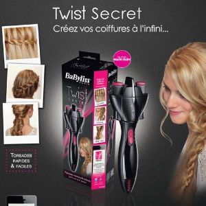 Babyliss Twist Secret . Babyliss Twist Secret 

 Это первый автоматический девайс для плетения кос: практичный и удобный в использовании. Товар временно отсутствует
