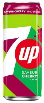 Газированный напиток Севен Ап Черри (7up Cherry) 330мл (24)