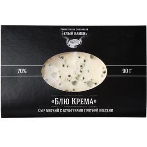 Мягкий сыр с культурой голубой плесени. Изготовлен из  пастеризованного коровьего молока с добавлением сливок. Сыр имеет воздушную структуру, которая в процессе созревания покрывается благородной голубой плесенью. Это придает сыру неповторимый  мраморный рисунок