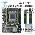 Материнская плата (комплект) KEYIYOU X79pro + CPU E5 2650 V2 + 2x 8 ГБ DDR3 1600 МГц ECC REG RAM