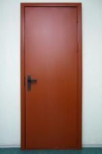 Противопожарная деревянная дверь 1200*2100 (Россия)
