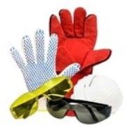 Средства защиты рук. Рабочие перчатки, рукавицы, респираторы, очки.