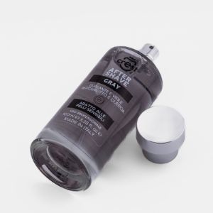 AFTER SHAVE 
GRAY 100мл
Лосьон после бритья.Помогает заживить царапины и порезы, которые иногда могут 
возникнуть во время бритья.
Ароматические ноты: Бергамот и Дуб