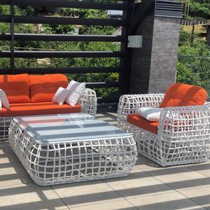 Комплект Санторини из искусственного ротанга от Malacca