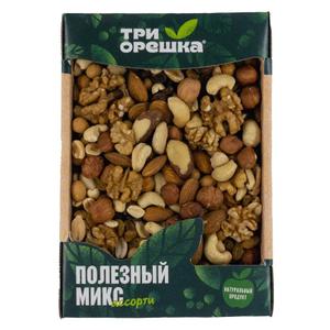 Ореховый микс (картонная коробка с экраном) в ассортименте, весе, наполнении