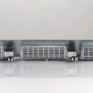 Принудительная вентиляция для трансформатора от 100 до 315 кВа
-на 25% при дооснащении одного комплекта из трех вентиляторов.
-на 40% при дооснащении двух комплектов из трех вентиляторов.