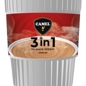 CAMEL / 18гр / Кофе в стаканчиках 3в1 (3in1 Instant Cup) (1уп=6шт) / 24уп в коробке