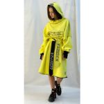Дизайнерское платье XCLUSIFF Yellow-black