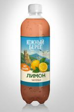 Холодный Черный чай со вкусом ЛИМОН 0,5 литра