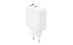 СЗУ Olmio 45W, Type-C +USB, PD, QC, Smart IC, white 043788