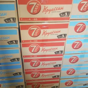 Круассаны 7Days 3+1 какао\ваниль\сгущенка
В коробке 28 шт.
Цена 420 руб