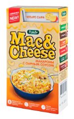 Макароны с Сырным соусом "Четыре сыра" "Mac&Cheesе" FOODY