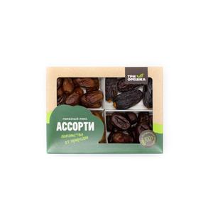 Финиковый микс (картонная коробка с экраном) в ассортименте, весе, наполнении