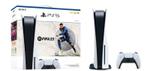 Sony Playstation 5 Disc Console Bundle, With FIFA 23 Voucher & Dualsense White Controller, Hyper Motion 2 Technology, 825GB SSD Storage, Asian / International Version, White — Black 112970