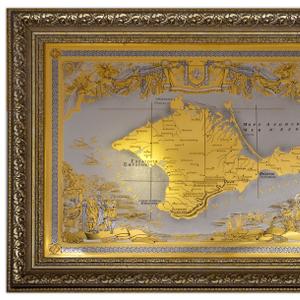 Картины из золота &#34;Крым&#39;