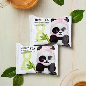 Салфетки для снятия макияжа BOM Eightt Tea Lip And Eye Remover Pad  30pcs