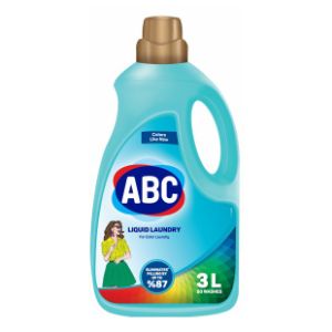 ABC жидкий порошок   для стирки цветного белья