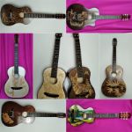 Акустические гитары с индивидуальным дизайном на заказ.