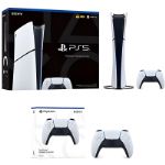 Sony PlayStation 5 Digital Slim Console + Extra PS5 DualSense Wireless Controller Sealed New