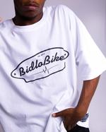 Футболка Bidlo "Классика" BidloBikes белый