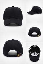 Кепки 5-ти клинки однотонные без бренда 5-ти клинка на металлическом регуляторе размера 5-БС