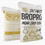 Соль таблетированная 25 кг, ТМ BROPRO "БРОПРО", пищевая, Универсальная, В подушечках. NaCL 99,8% (Импортная, БСК)