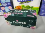 Салфетки бумажные выдергушки Jimi Flower 4-х слойные 420 штук