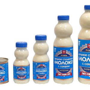 Цельное сгущенное молоко Premium ТМ Маримолоко по ГОСТ в жб 380гр, в пэт 350гр, 450гр, 950гр, 1450гр, в дой-пак 250гр
