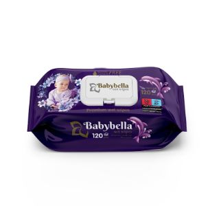 Влажные салфетки Babybella Labella 120 шт