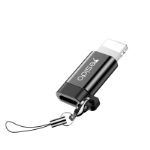 Yesido GS05 Переходник Micro USB — Lightning черный