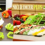 Nicer Dicer Plus оригинал немецкая ручная овощерезка тёрка шинковка 7в1