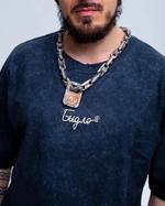 Футболка BIDLO Роспись BidloBikes варенка серый