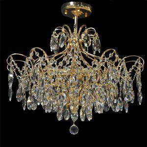Люстра Europa Lighting 88016-6 gold. Люстра Europa Lighting 88016-6 gold красивая золотая люстра в стили классик.