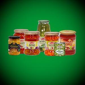 Овощная консервация, супы и закуски.