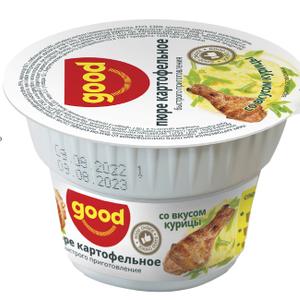 Карт. пюре б/пр. "GOOD" (курица) 40г
код товара 1815346