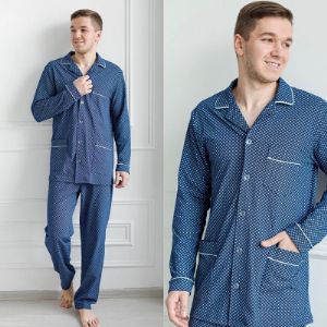 Современная пижама для мужчин – это стильная и практичная вещь, которая совмещает функции комплекта для сна и предмета домашней одежды.