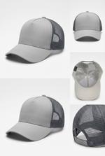 Кепки однотонные шестиклинка на липучке (сетка) 6-С-Л