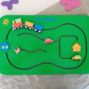 Бизипанель &#34;Полянка&#34;