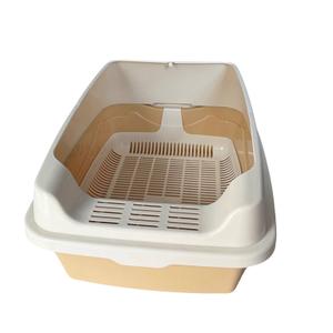 Туалет для кошек ЦарапычЪ с бортом и низкой сеткой