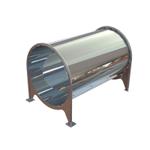 Тоннель прямой с опорой для геопластики